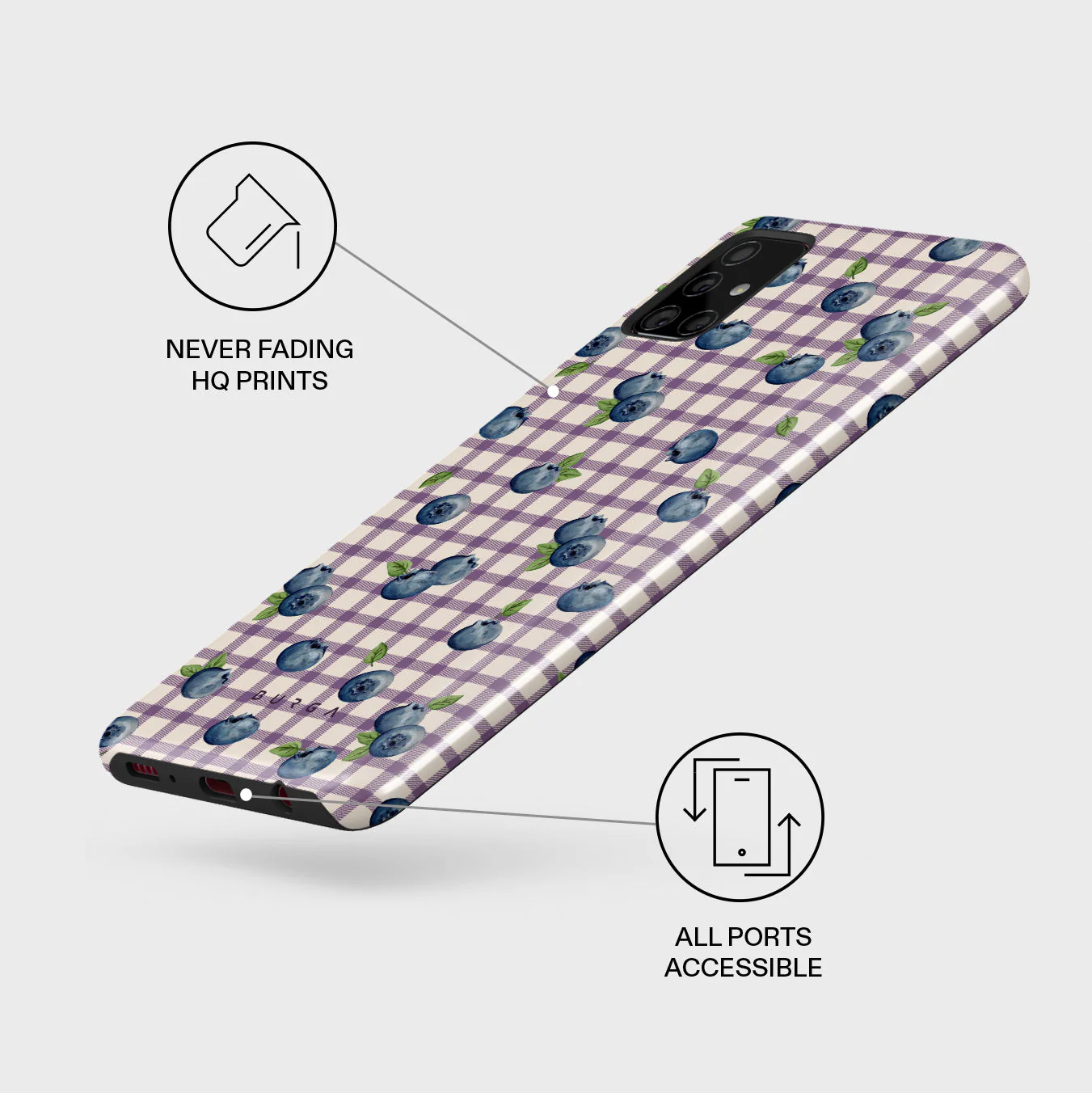 Blueberry Muffin - Samsung Galaxy A71 4G Case - Image 3