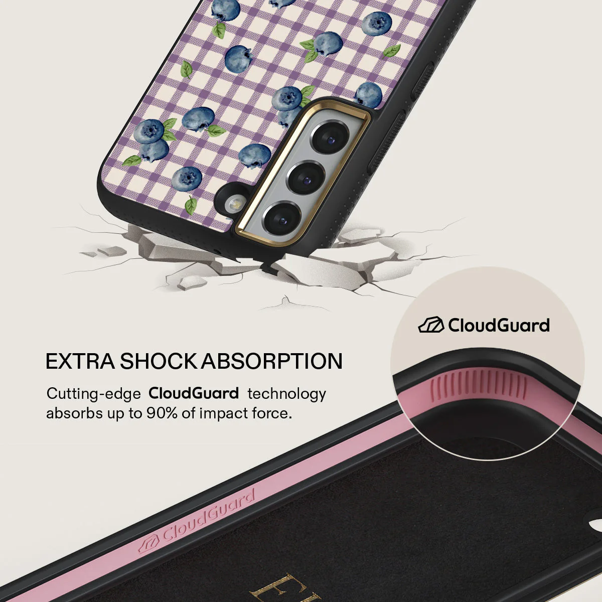 Blueberry Muffin - Samsung Galaxy S22 Plus Case - Image 7