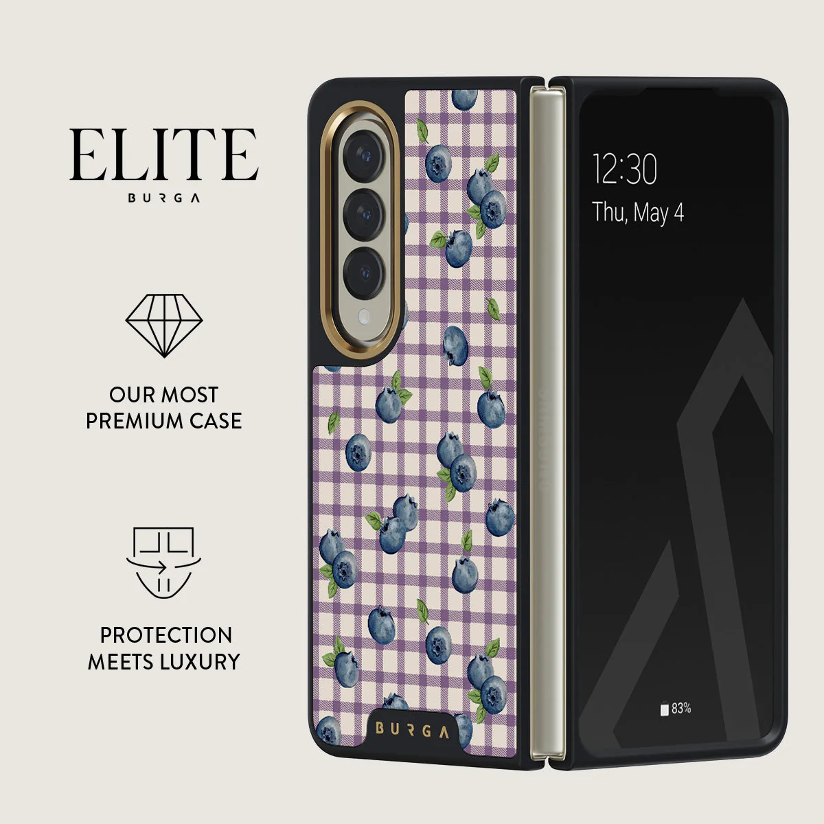Blueberry Muffin - Samsung Galaxy Z Fold 4 Case - Image 7