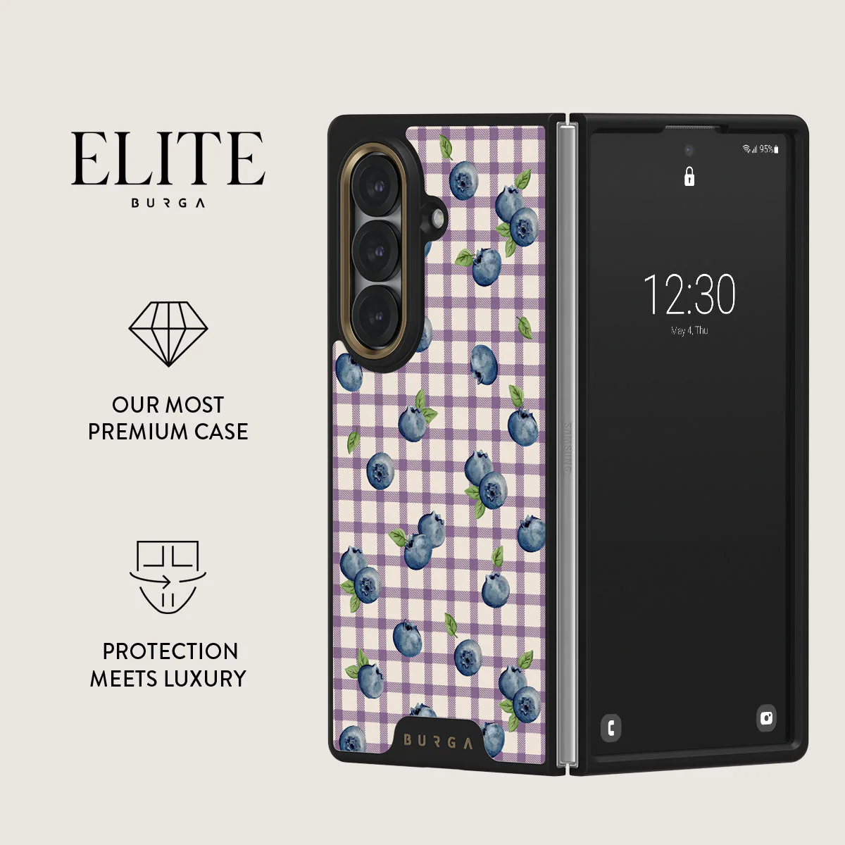 Blueberry Muffin - Samsung Galaxy Z Fold 7 Case - Image 2