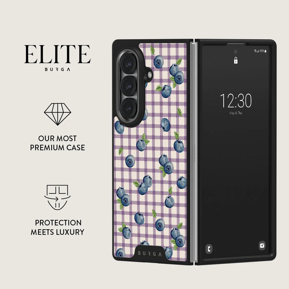 Blueberry Muffin - Samsung Galaxy Z Fold 7 Case - Image 9