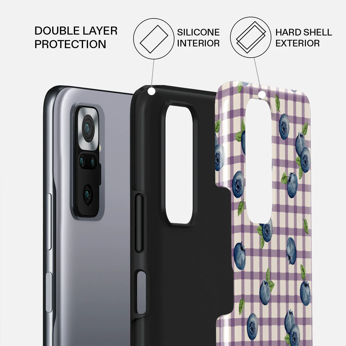 Blueberry Muffin - Xiaomi Redmi Note 10 Pro Case - Image 2