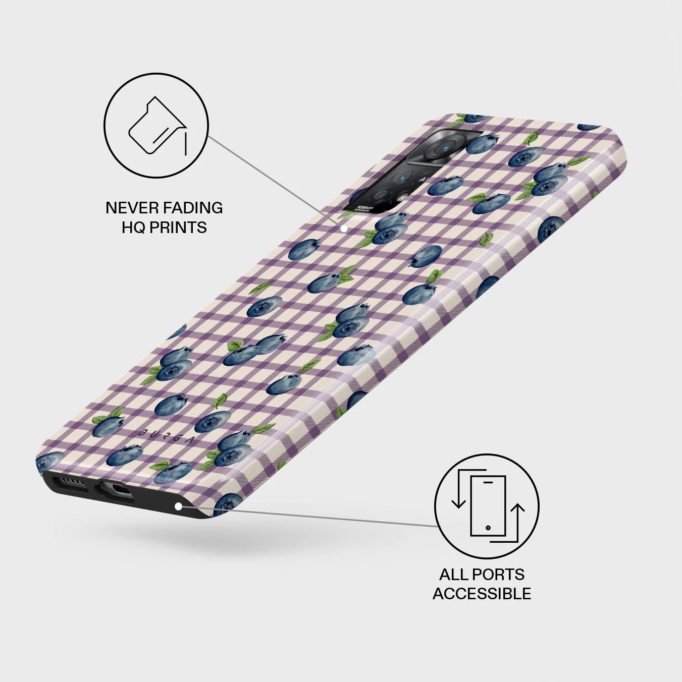 Blueberry Muffin - Xiaomi Redmi Note 11 Pro Case - Image 3