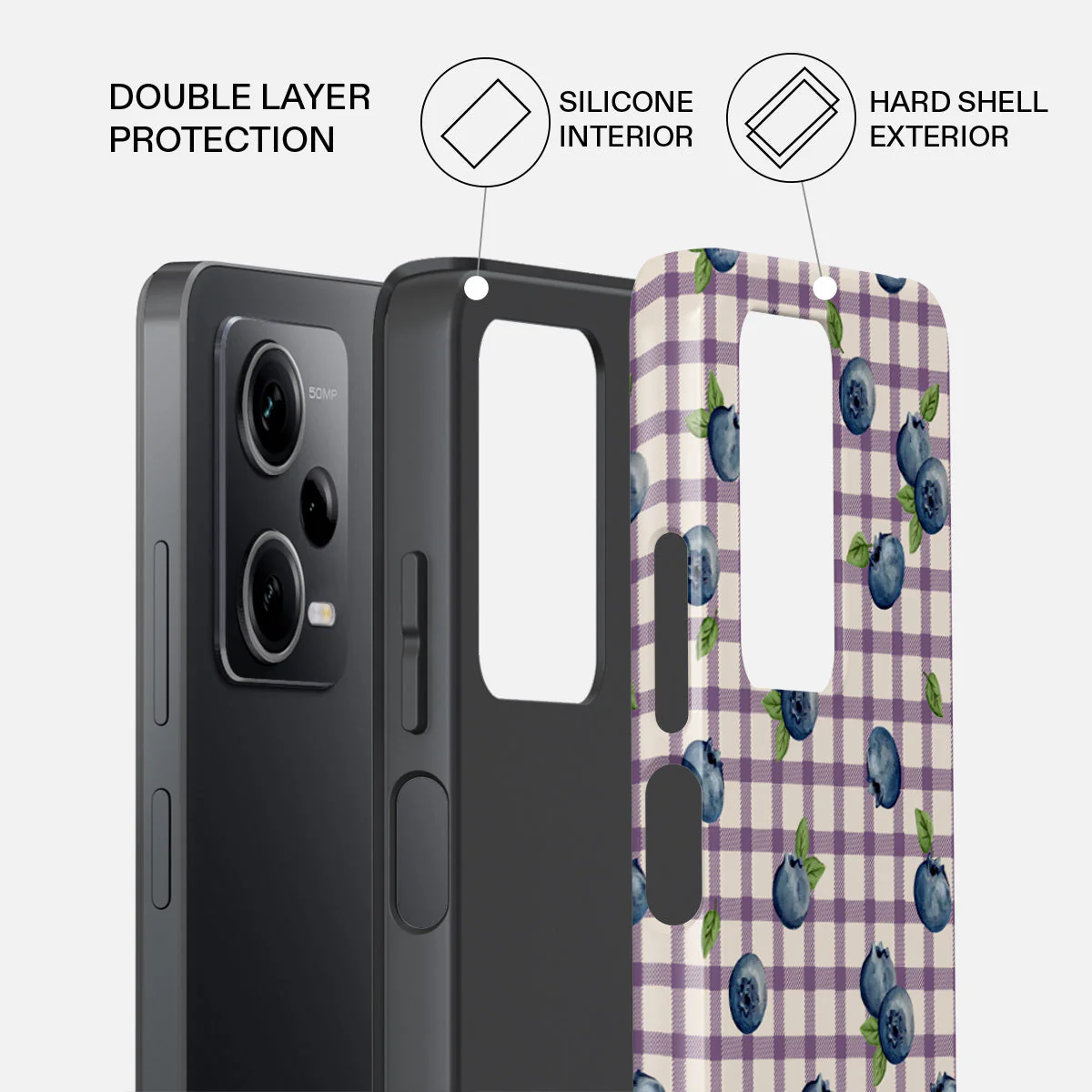 Blueberry Muffin - Xiaomi Redmi Note 12 Pro+ 5G Case - Image 2