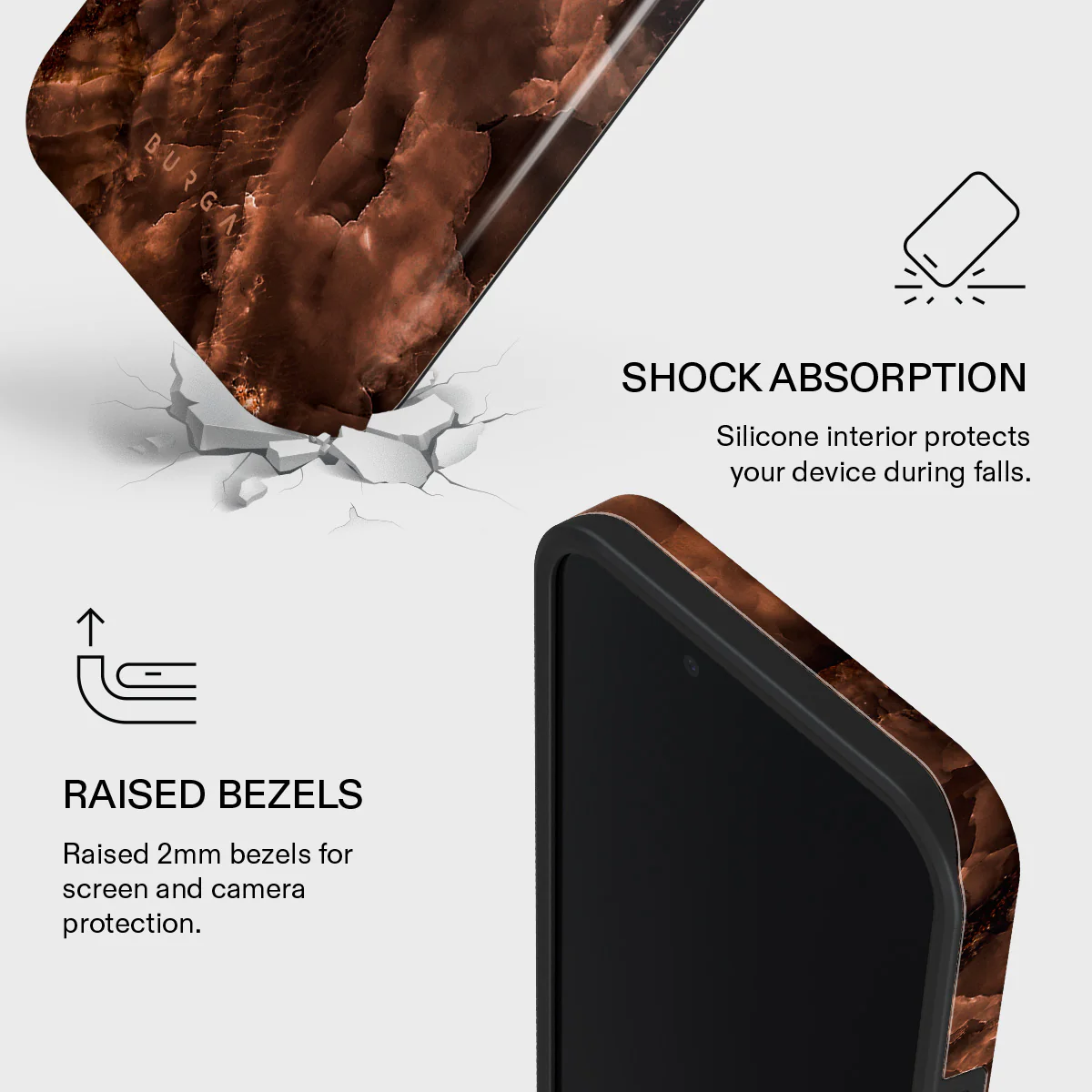 Toasted Chestnut - Brown iPhone 17e Case - Image 4