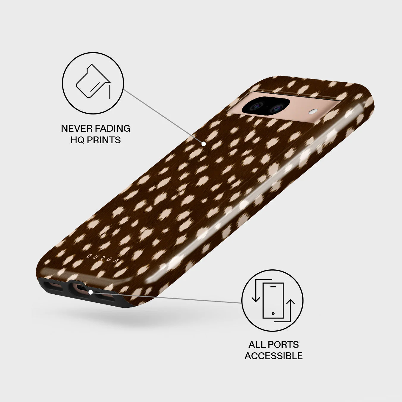 Cinnamon Roll - Google Pixel 8a Case - Image 3