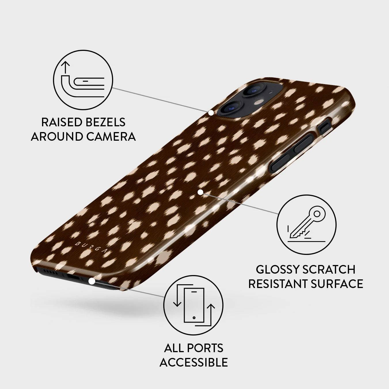 Cinnamon Roll - iPhone 12 Mini Case - Image 3