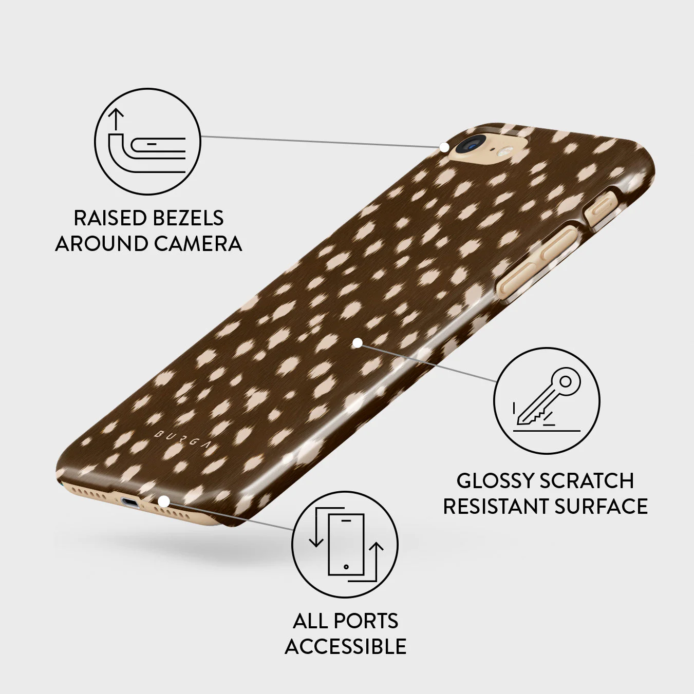Cinnamon Roll - iPhone SE (2020) Case - Image 3
