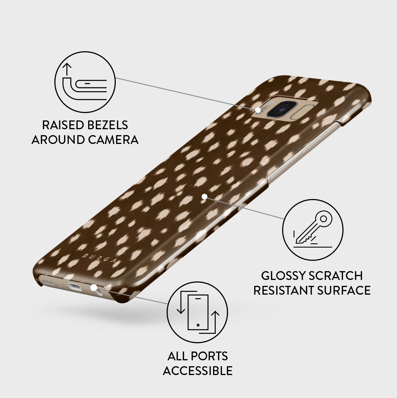 Cinnamon Roll - Samsung Galaxy S8 Case - Image 3