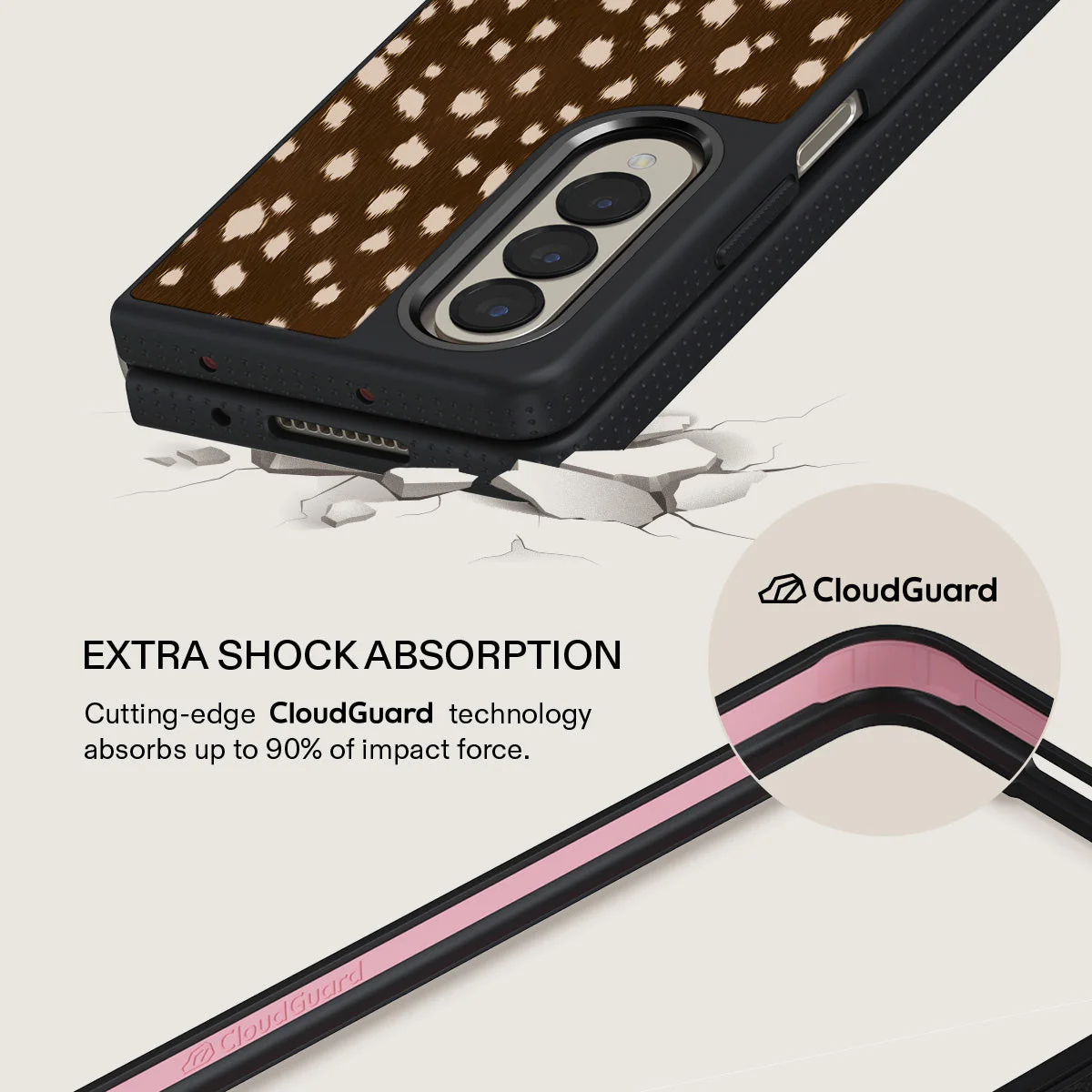 Cinnamon Roll - Samsung Galaxy Z Fold 4 Case - Image 15