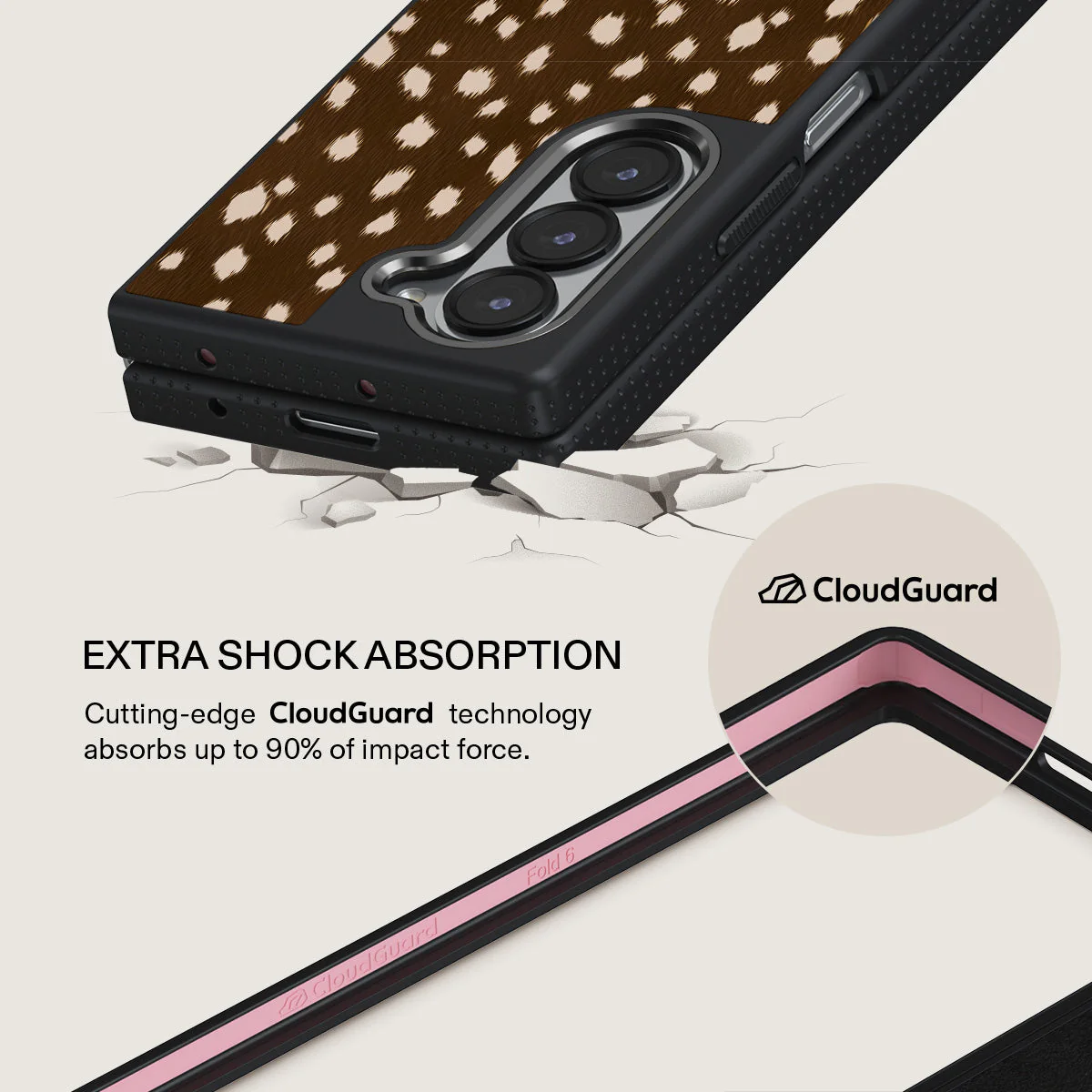 Cinnamon Roll - Samsung Galaxy Z Fold 6 Case - Image 10