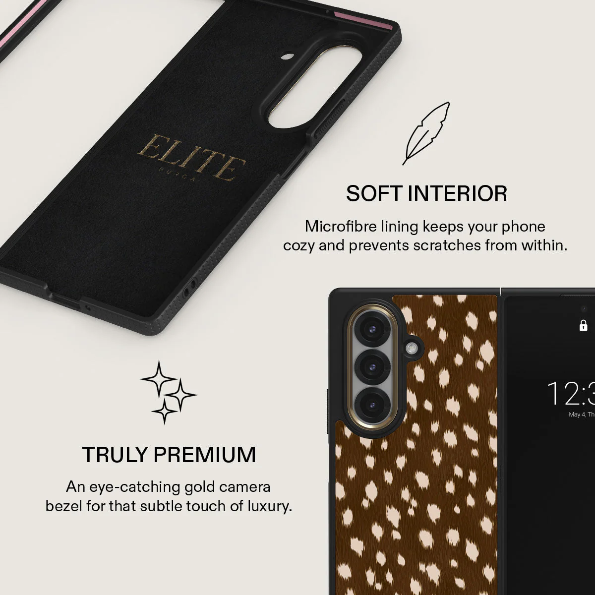 Cinnamon Roll - Samsung Galaxy Z Fold 7 Case - Image 6