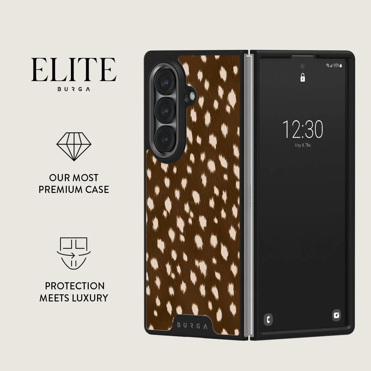 Cinnamon Roll - Samsung Galaxy Z Fold 7 Case - Image 9