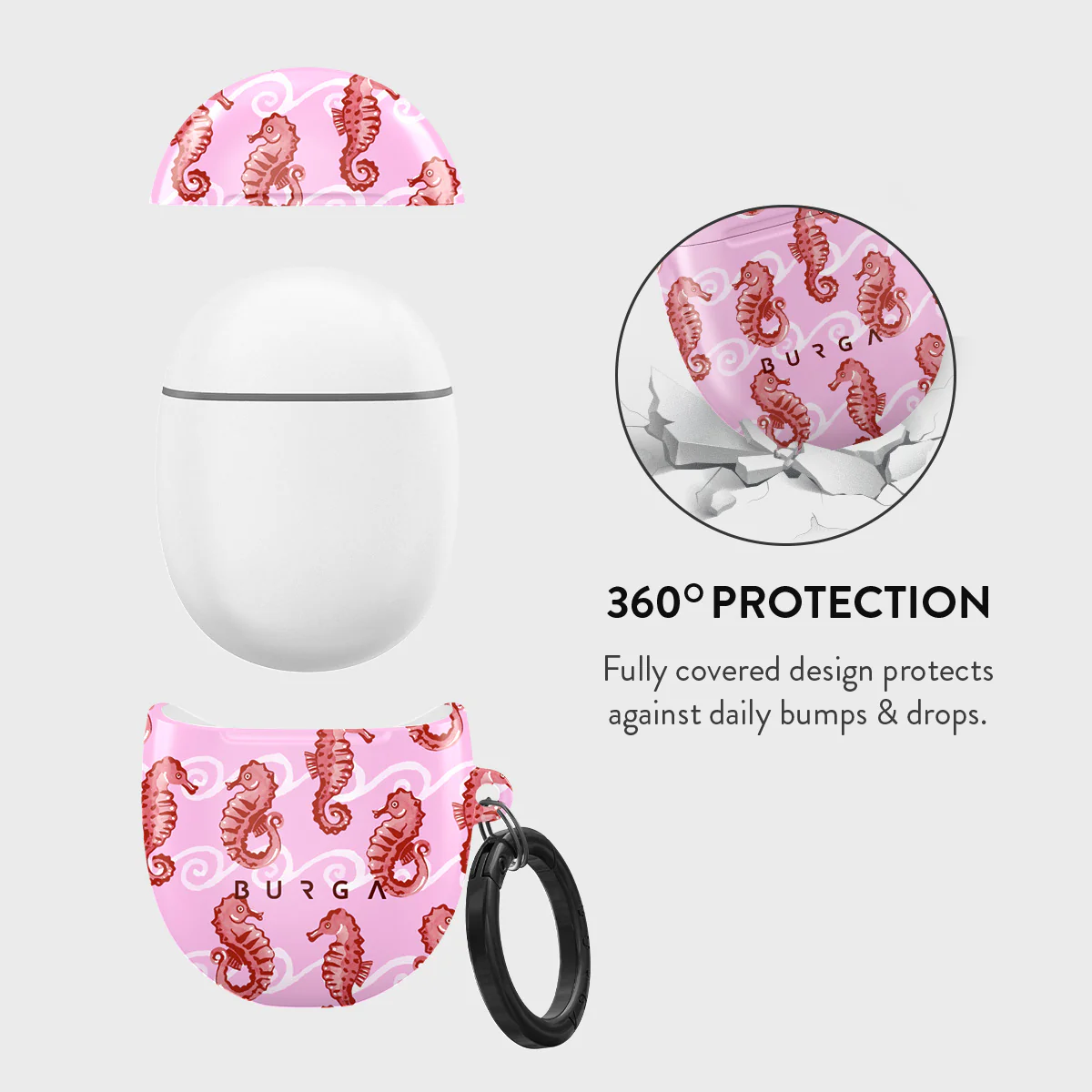 Coral Reef - Google Pixel Buds Pro Case - Image 2