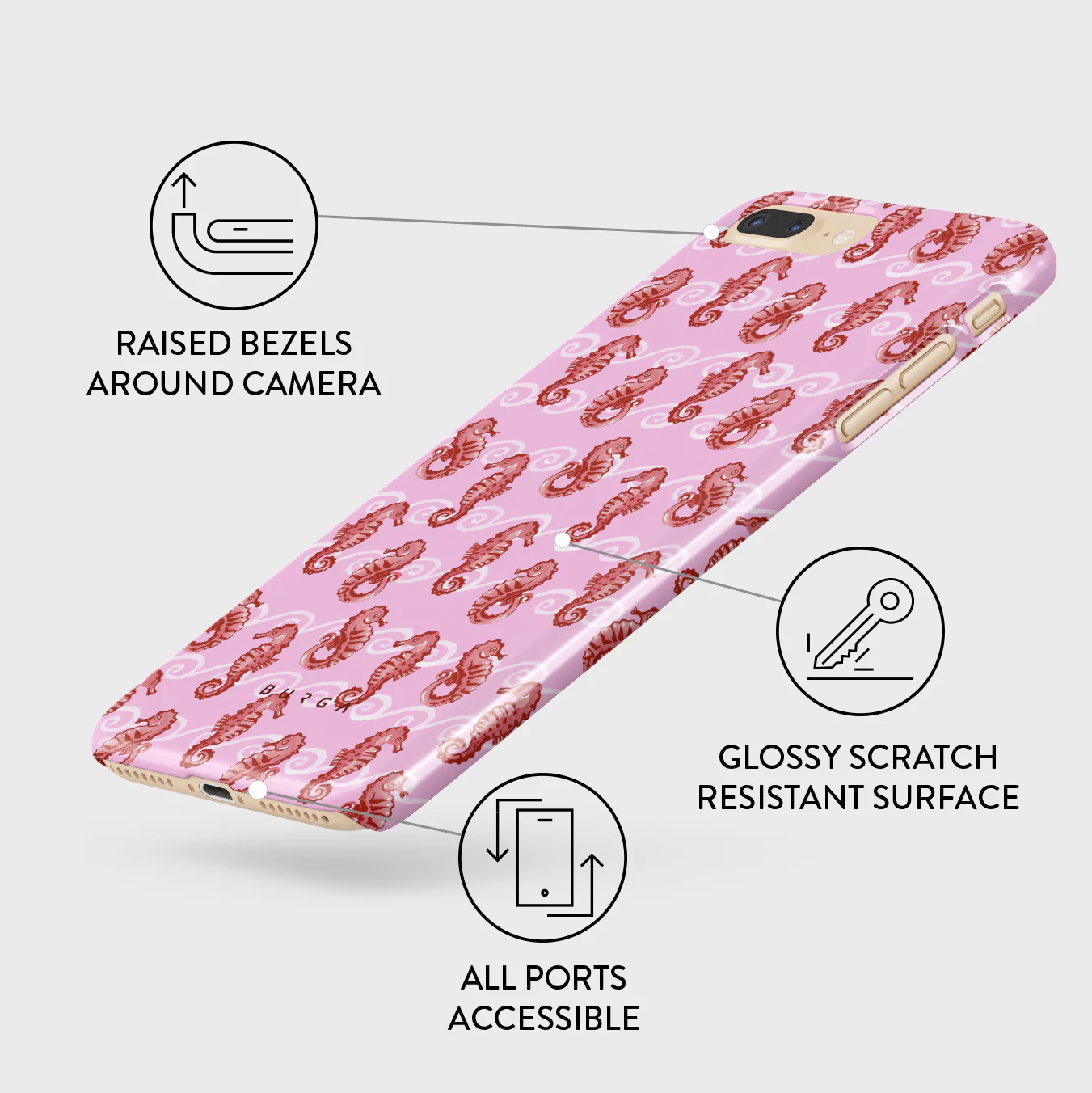 Coral Reef - iPhone 7 Plus / 8 Plus Case - Image 3