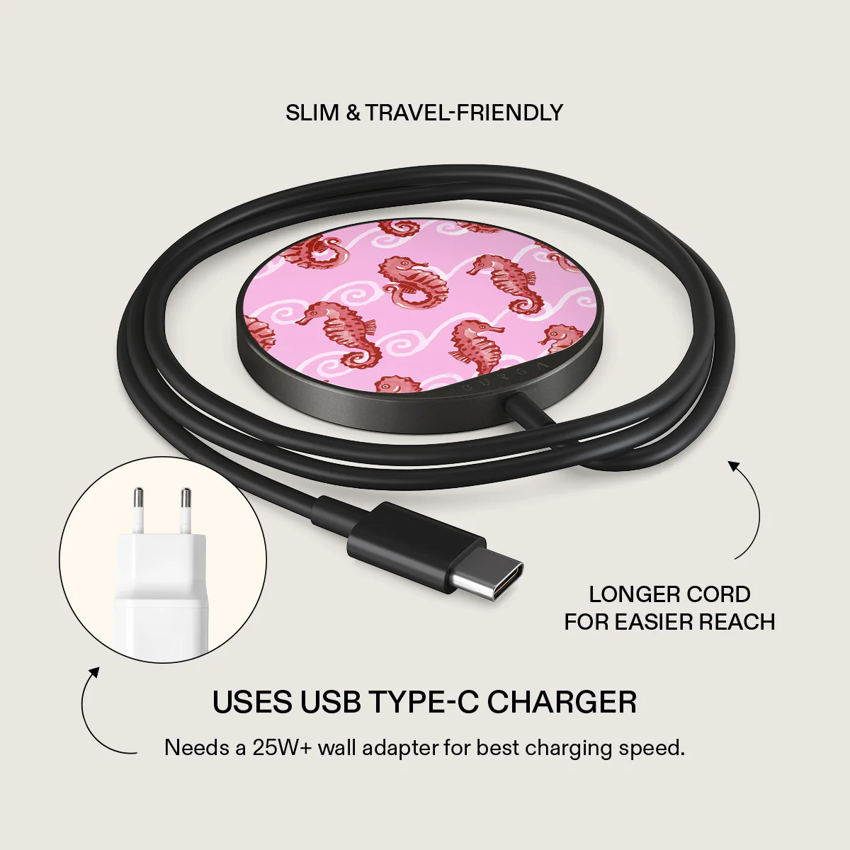 Coral Reef - Magnetic Wireless Charger - Image 6