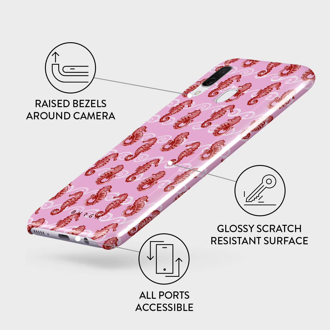Coral Reef - Samsung Galaxy A40 Case - Image 7