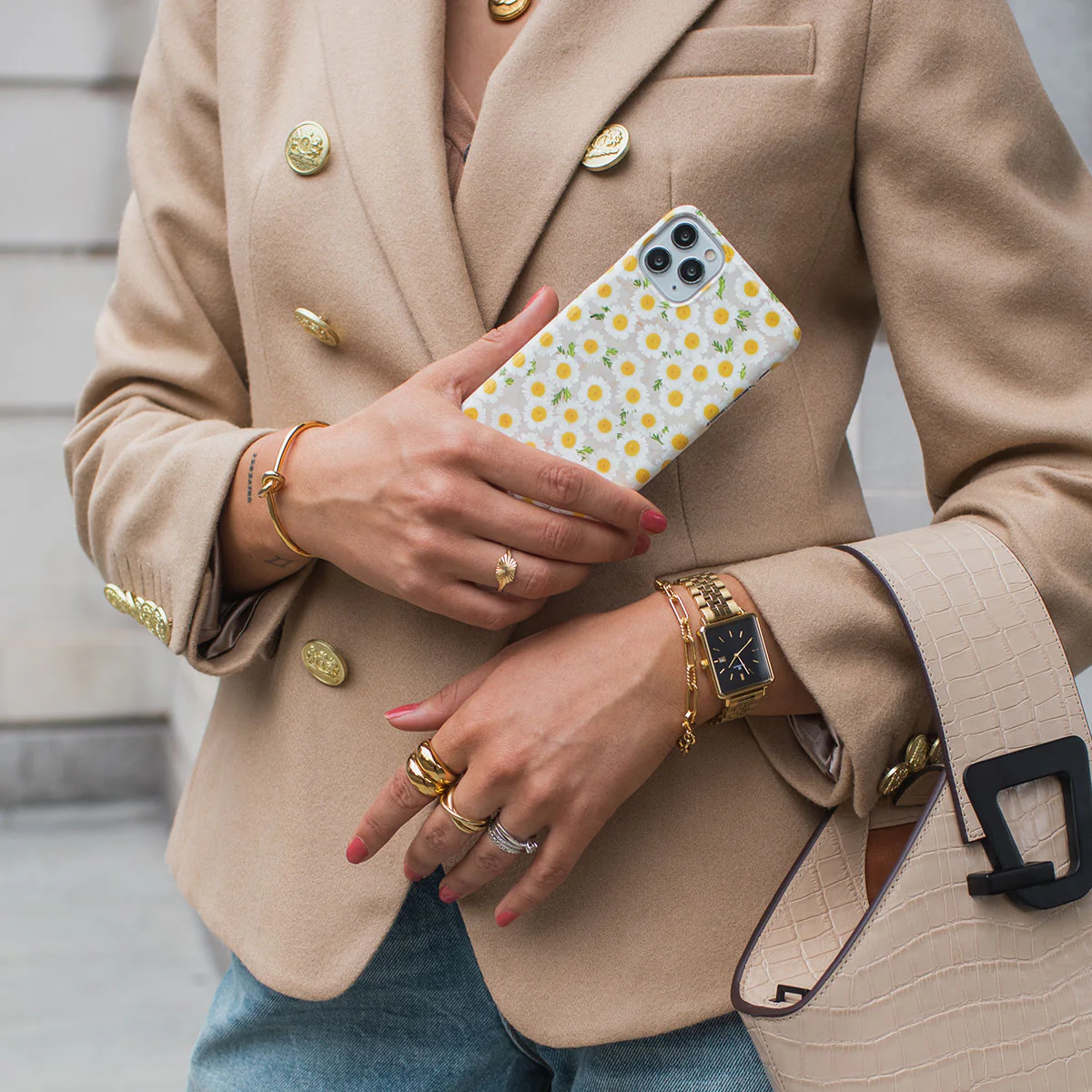 Pure Bliss - Daisy Samsung Galaxy A37 5G Case - Image 9