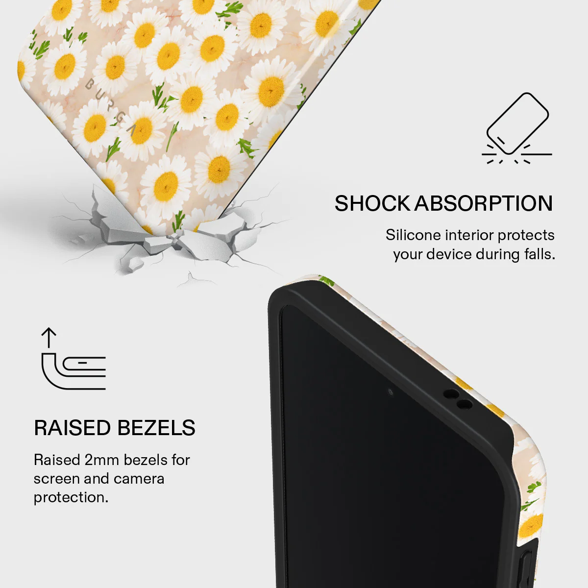 Pure Bliss - Daisy Samsung Galaxy A57 5G Case - Image 4