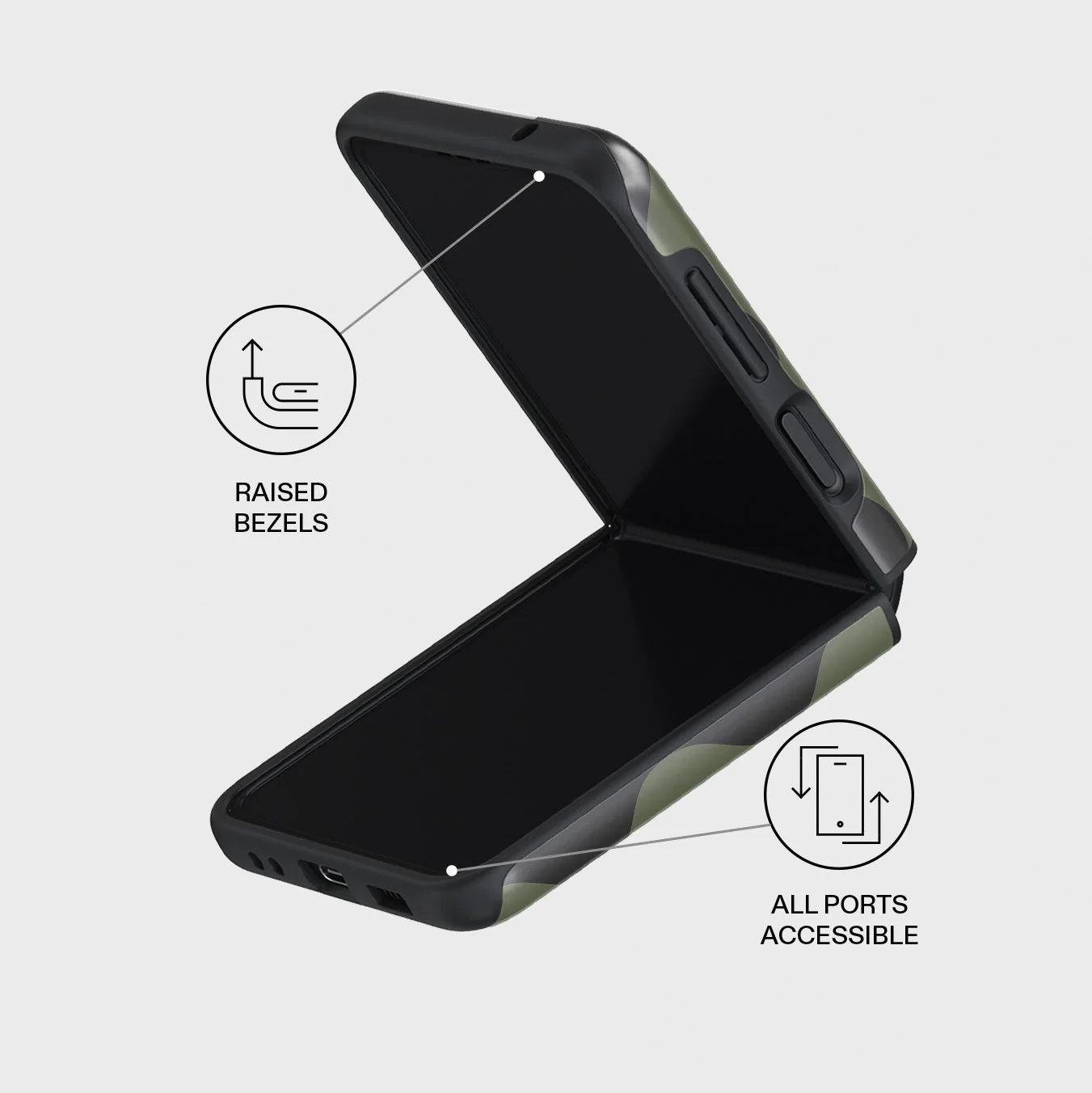 Double Take - Samsung Galaxy Z Flip 3 Case - Image 3
