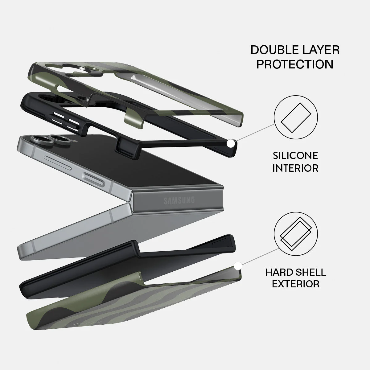 Double Take - Samsung Galaxy Z Flip 6 Case - Image 2