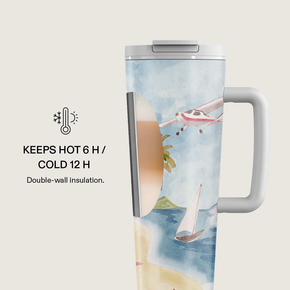 Escape - EasyGrip Travel Mug - Image 4