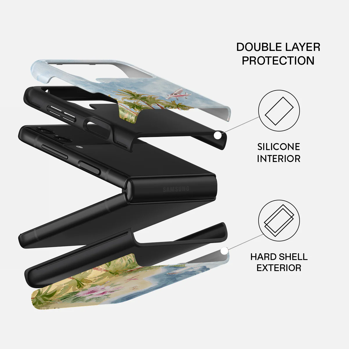 Escape - Samsung Galaxy Z Flip 3 Case - Image 2