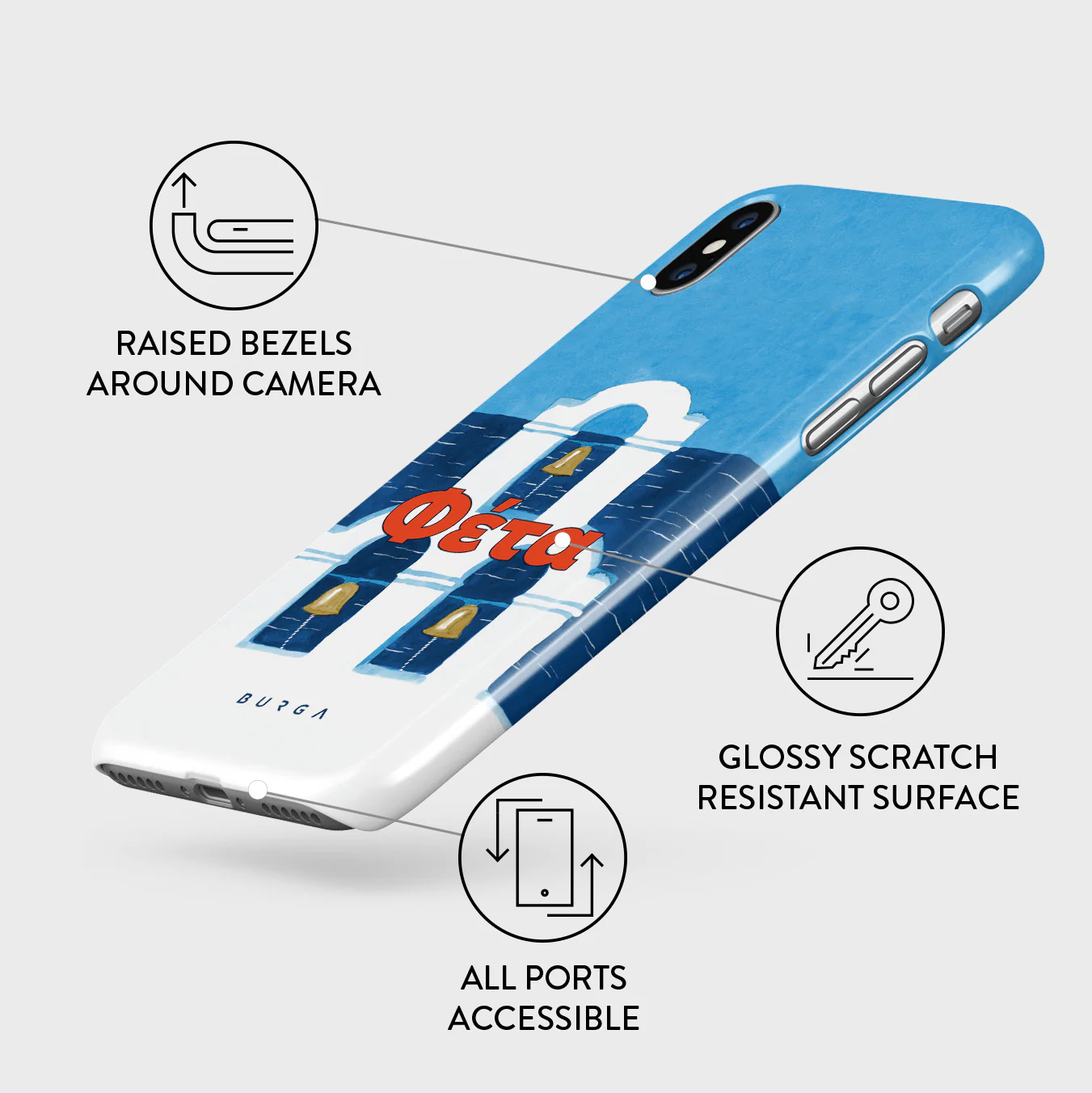 Feta - iPhone X / XS Case - Image 3