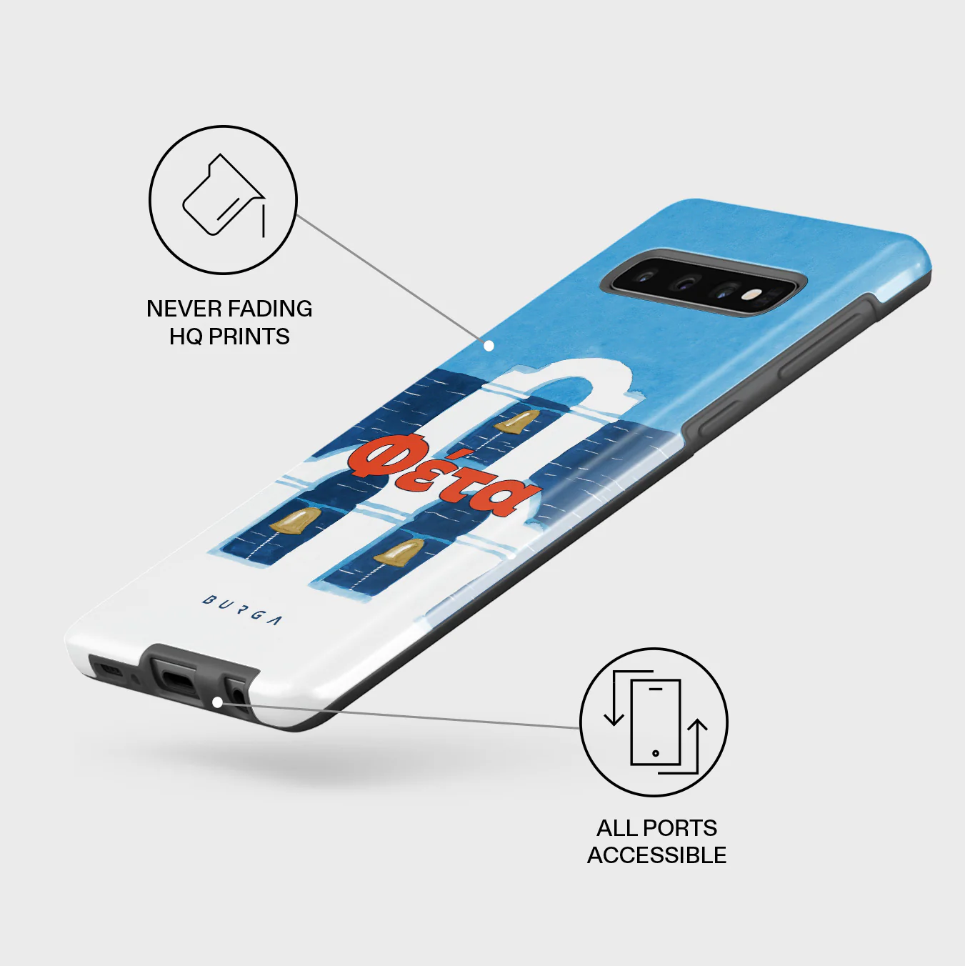 Feta - Samsung Galaxy S10 4G Case - Image 3
