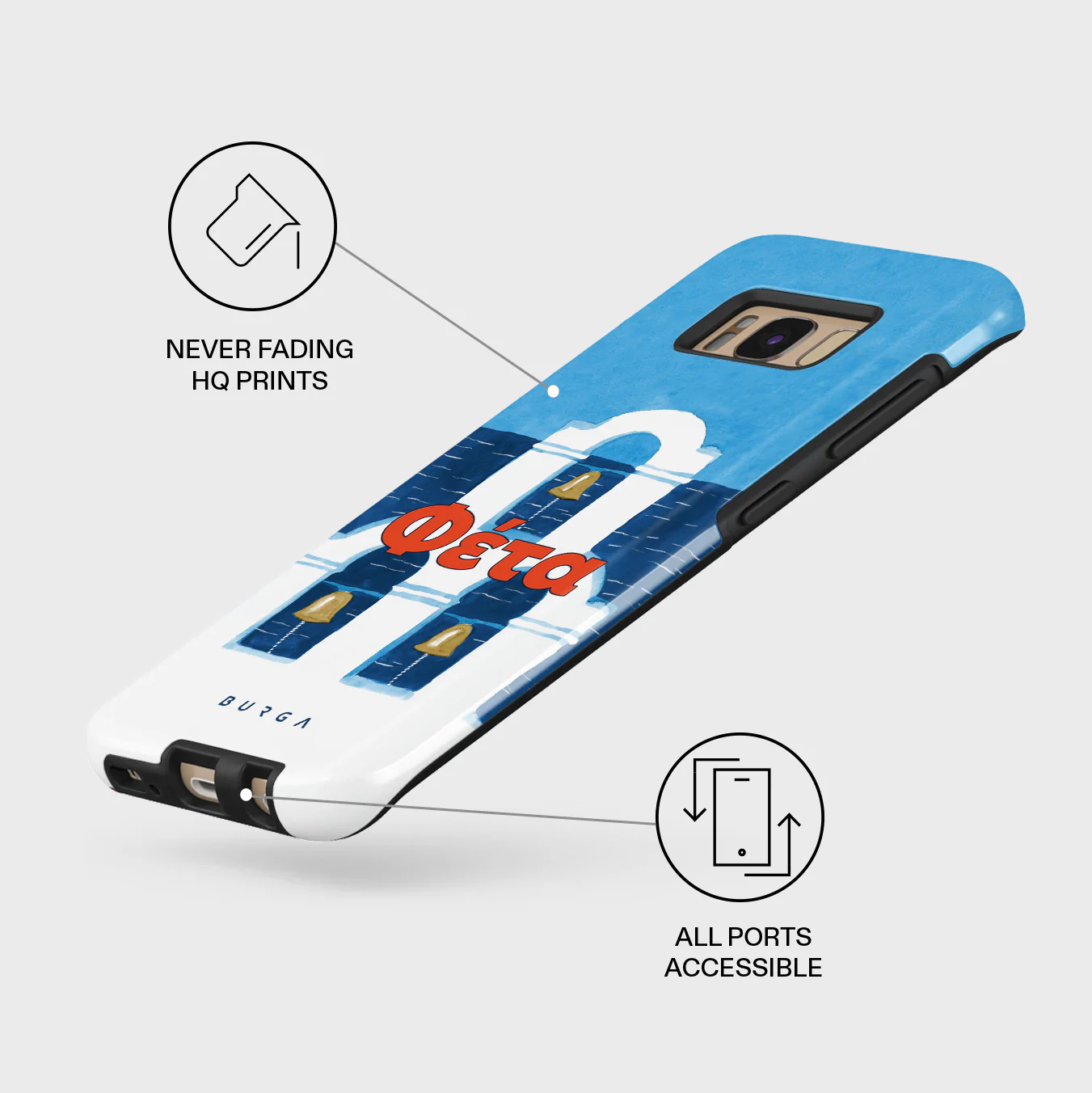 Feta - Samsung Galaxy S8 Case - Image 7