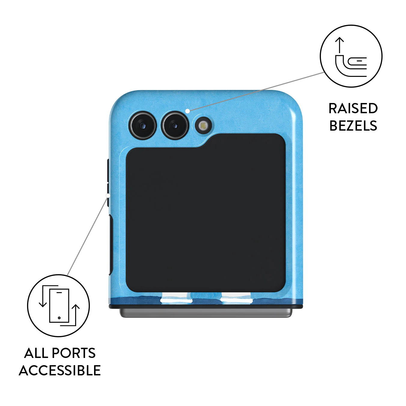Feta - Samsung Galaxy Z Flip 5 Case - Image 3