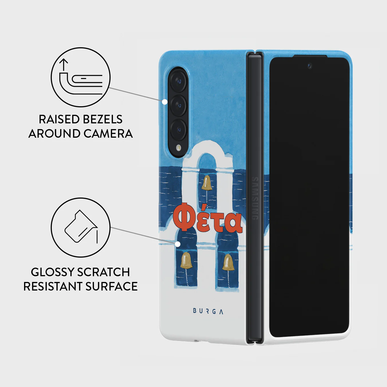 Feta - Samsung Galaxy Z Fold 4 Case - Image 3
