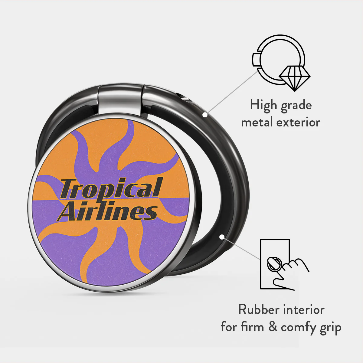 First Class - Adhesive Ring Holder - Image 2