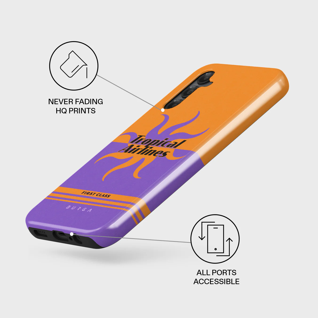 First Class - Samsung Galaxy A25 Case - Image 3