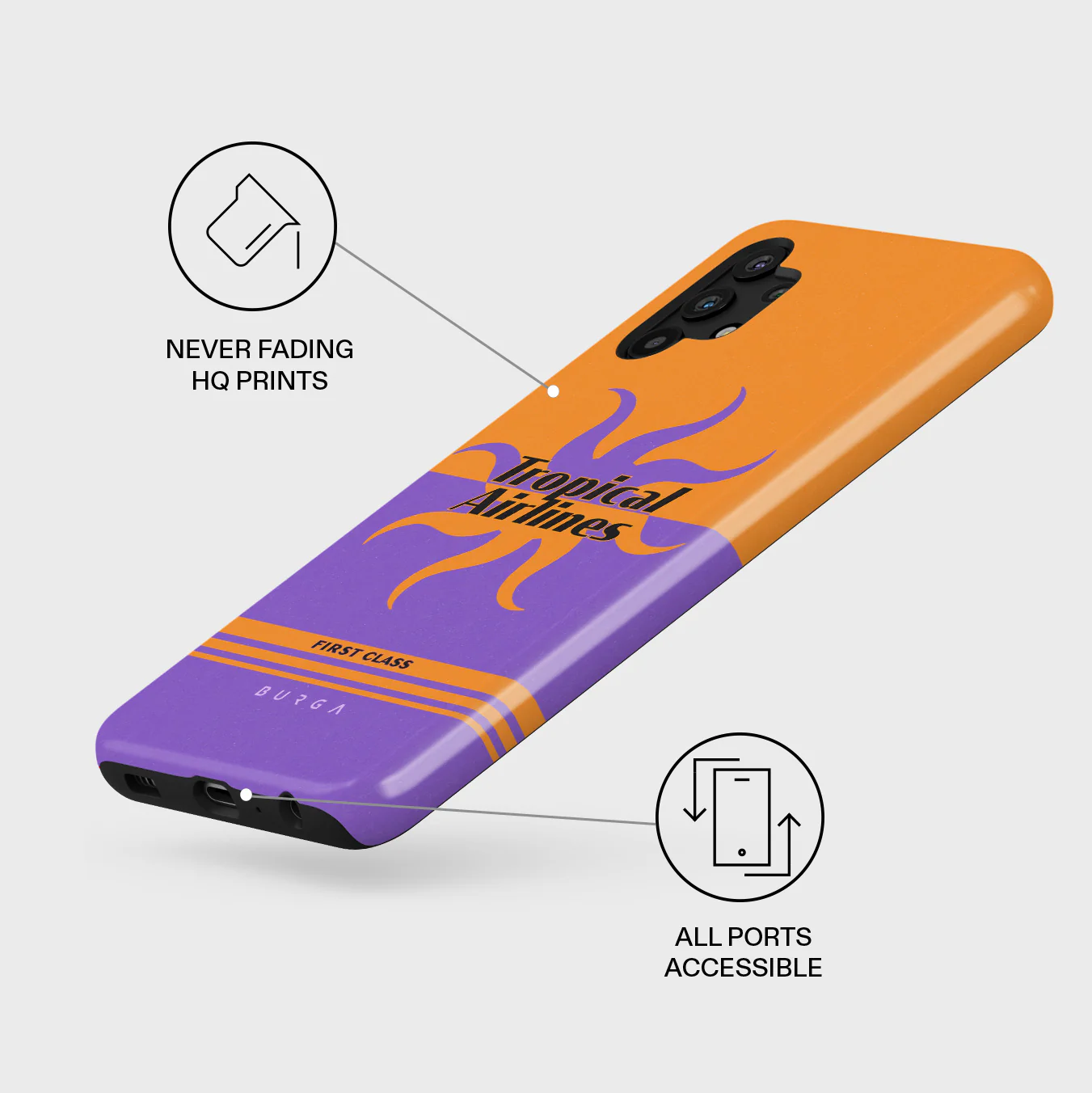 First Class - Samsung Galaxy A32 5G Case - Image 3