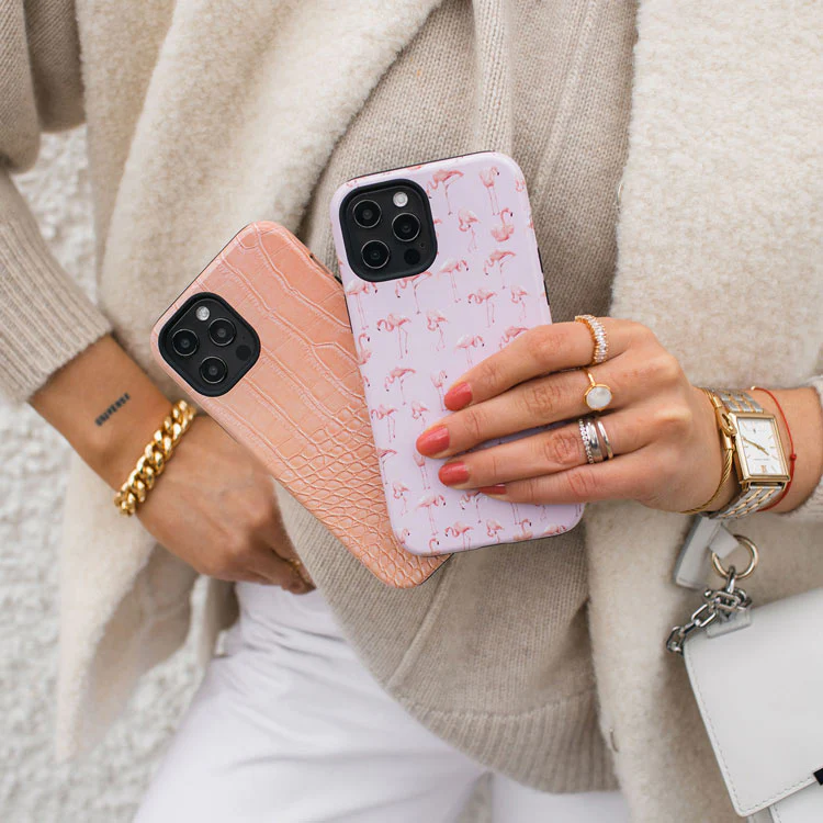 Nostalgic Pink - Flamingos Samsung Galaxy A37 5G Case - Image 8