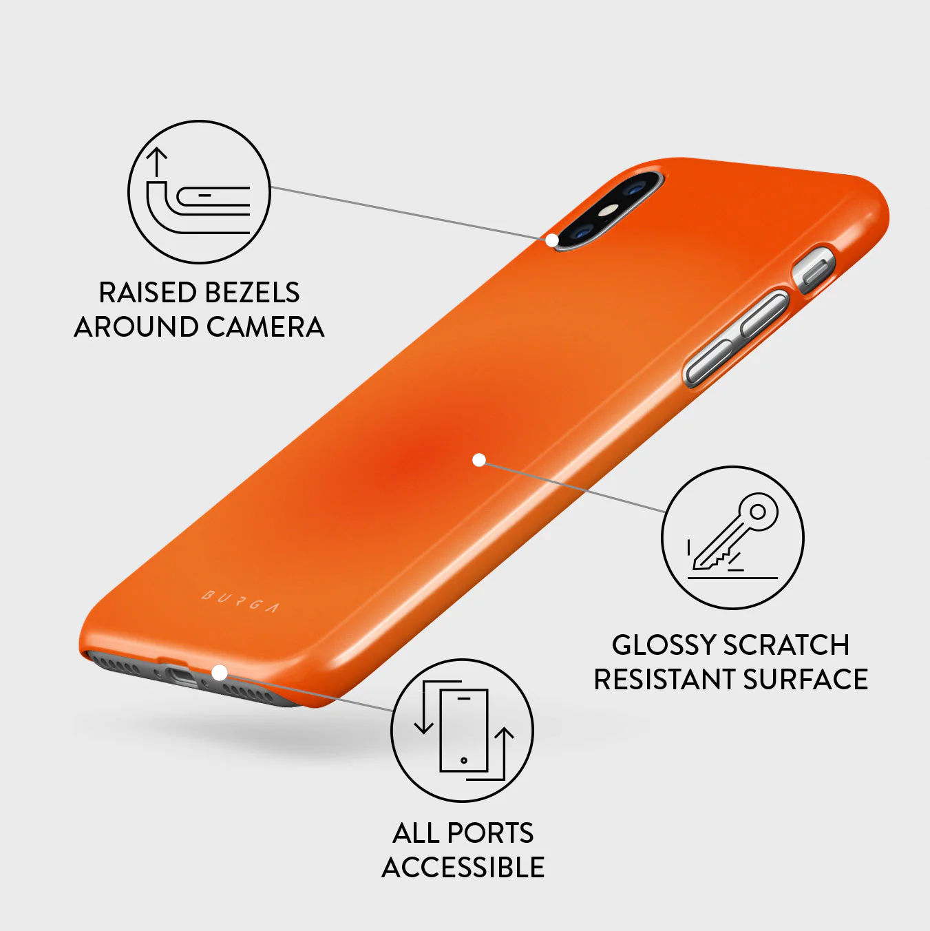 Flare - iPhone X / XS Case - Image 3