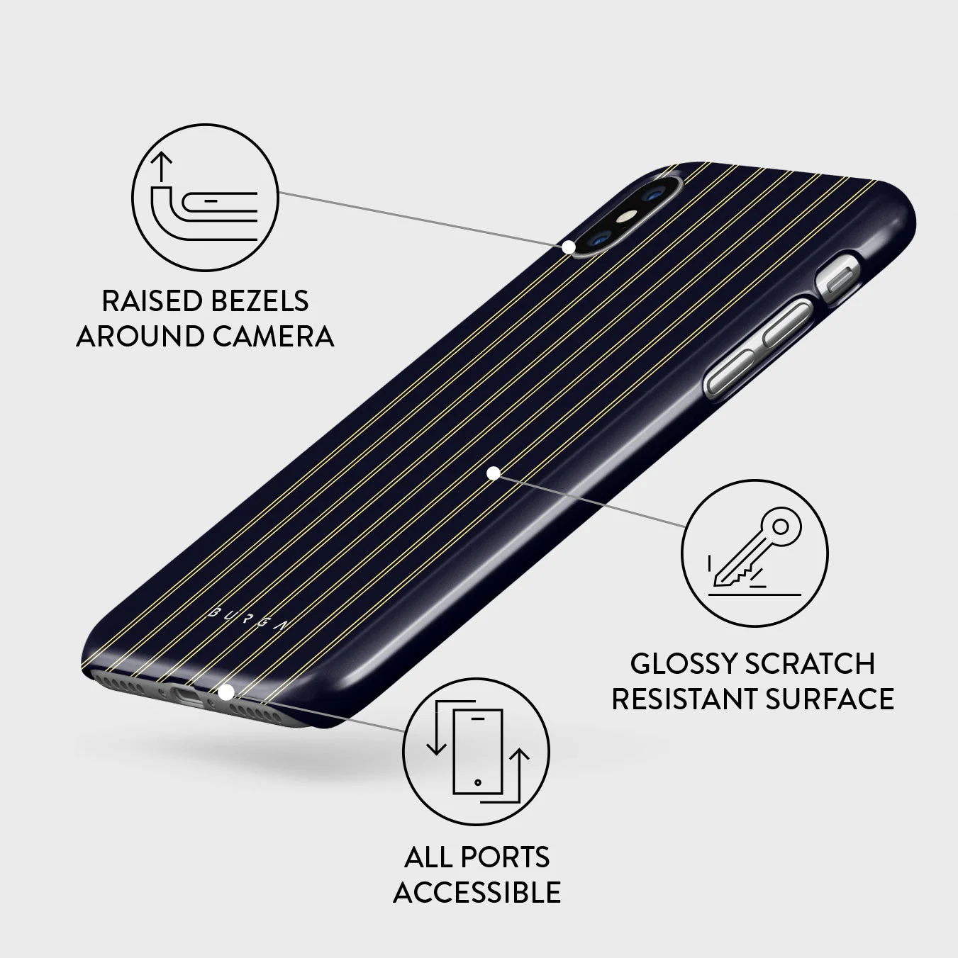 Free Fall - iPhone X / XS Case - Image 3