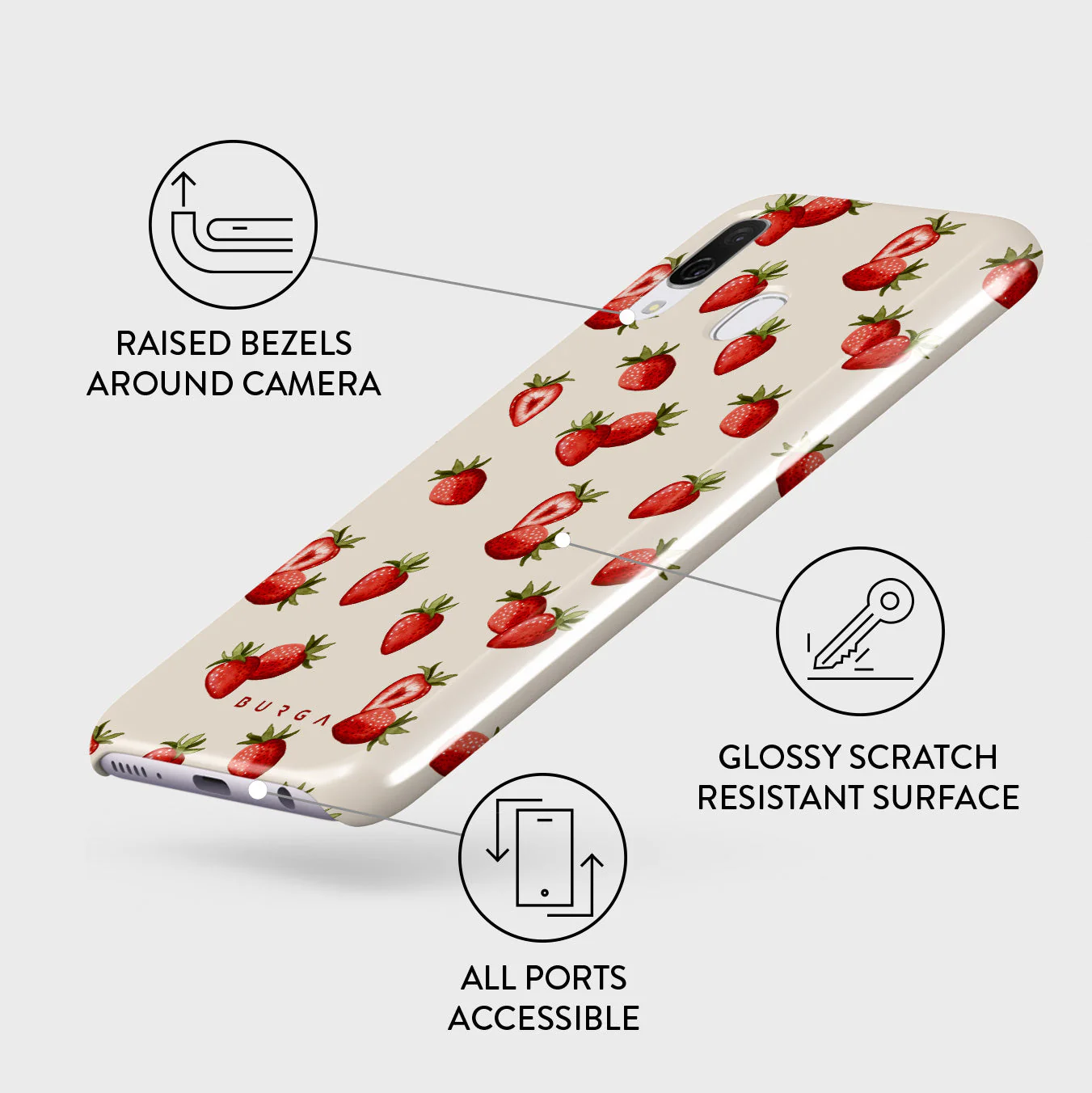 Freshly Picked - Samsung Galaxy A40 Case - Image 3