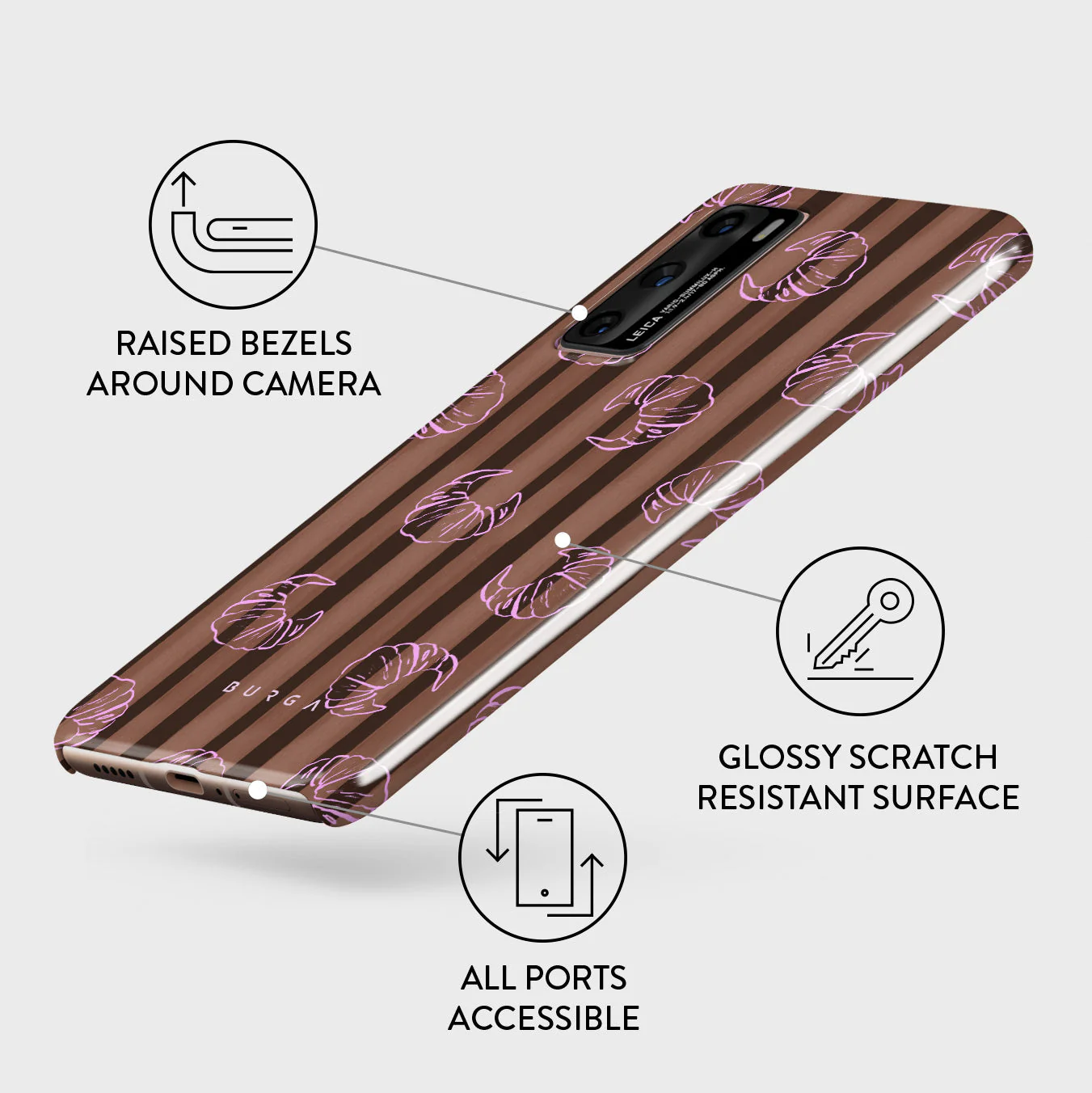 Girl Dinner - Huawei P40 Case - Image 3