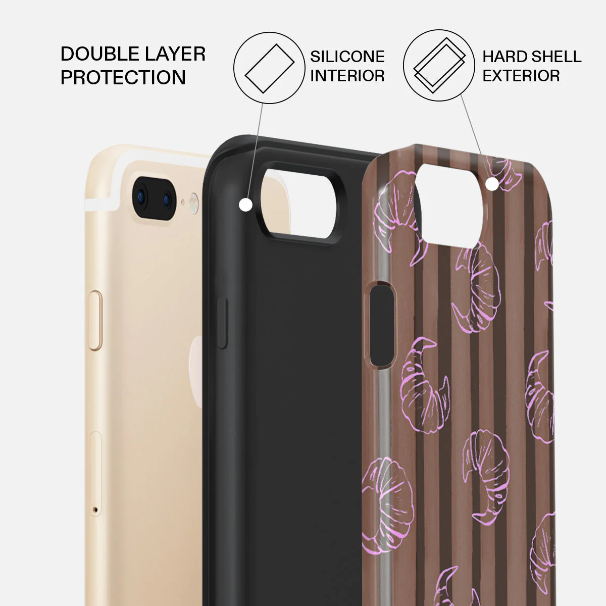 Girl Dinner - iPhone 7 Plus / 8 Plus Case - Image 6