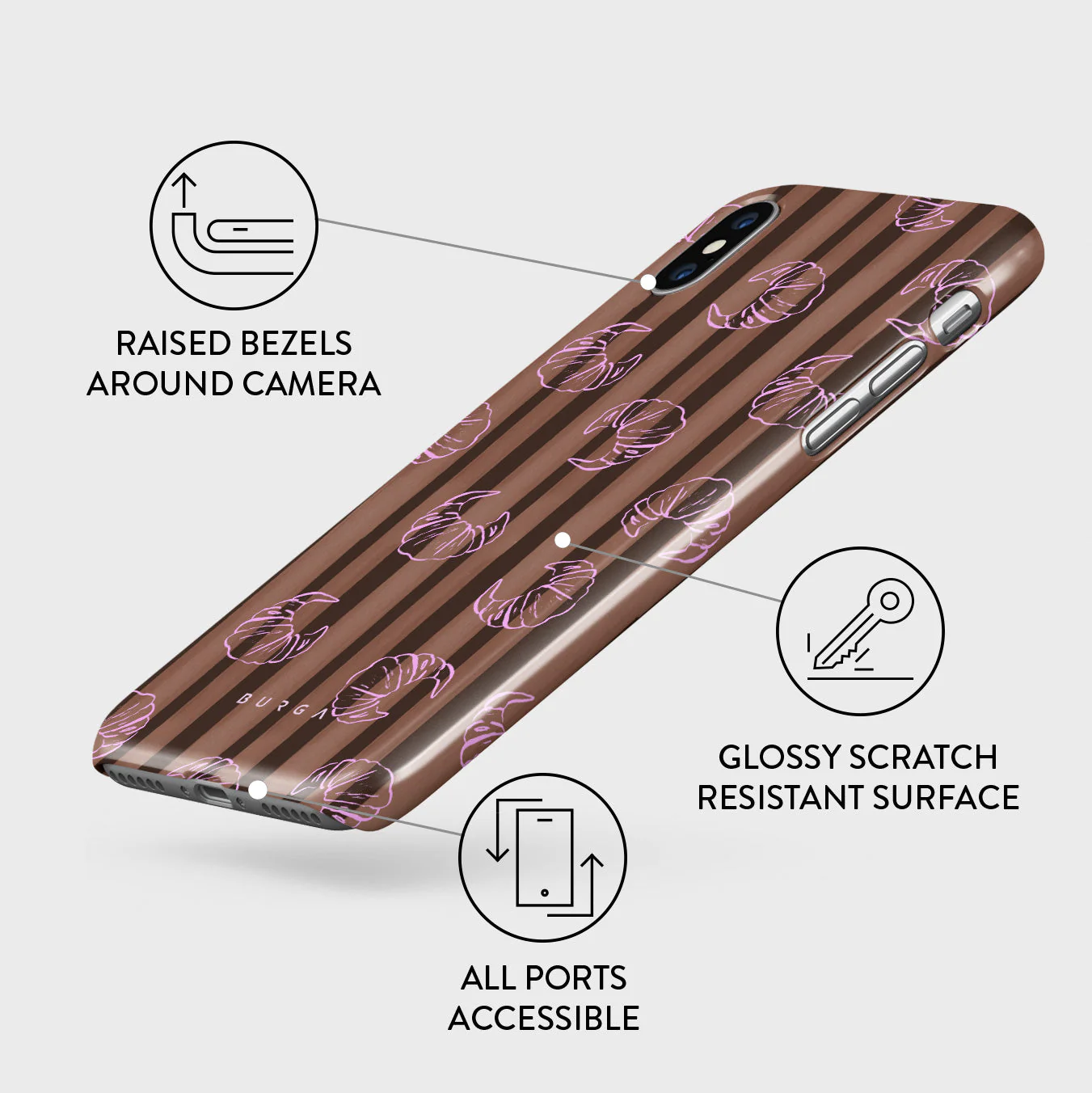 Girl Dinner - iPhone XS Max Case - Image 3