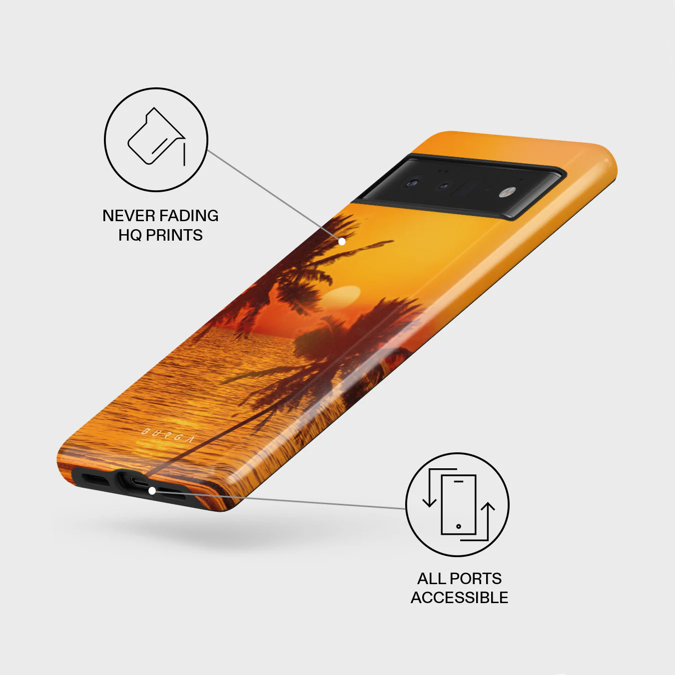 Golden Sky - Google Pixel 6 Pro Case - Image 3