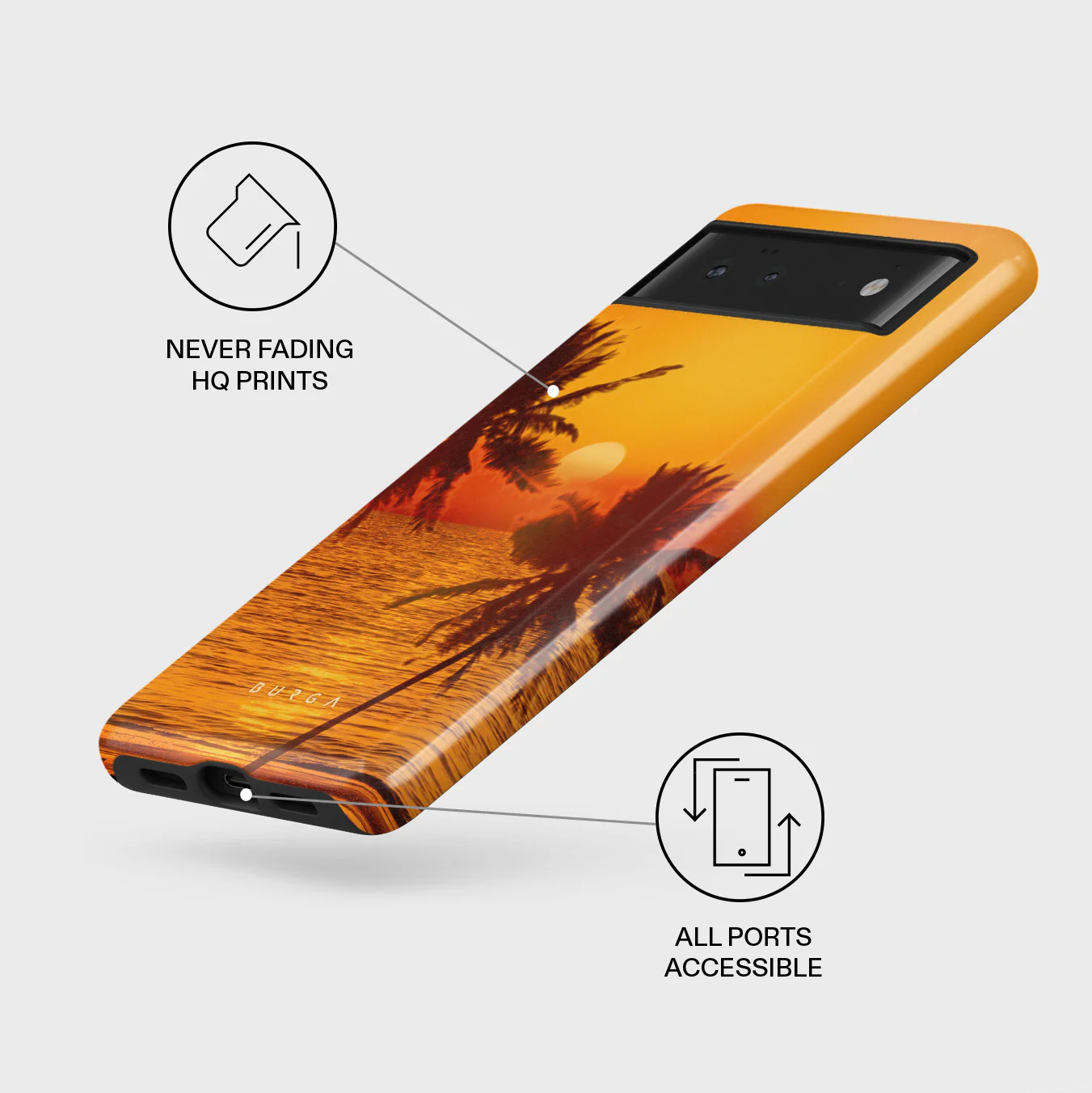 Golden Sky - Google Pixel 6a Case - Image 3