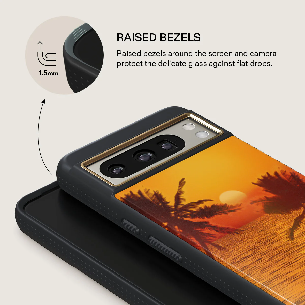 Golden Sky - Google Pixel 8 Pro Case - Image 8