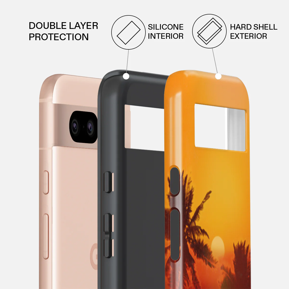 Golden Sky - Google Pixel 8a Case - Image 2