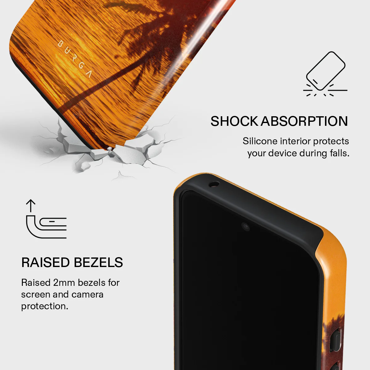 Golden Sky - Google Pixel 8a Case - Image 4