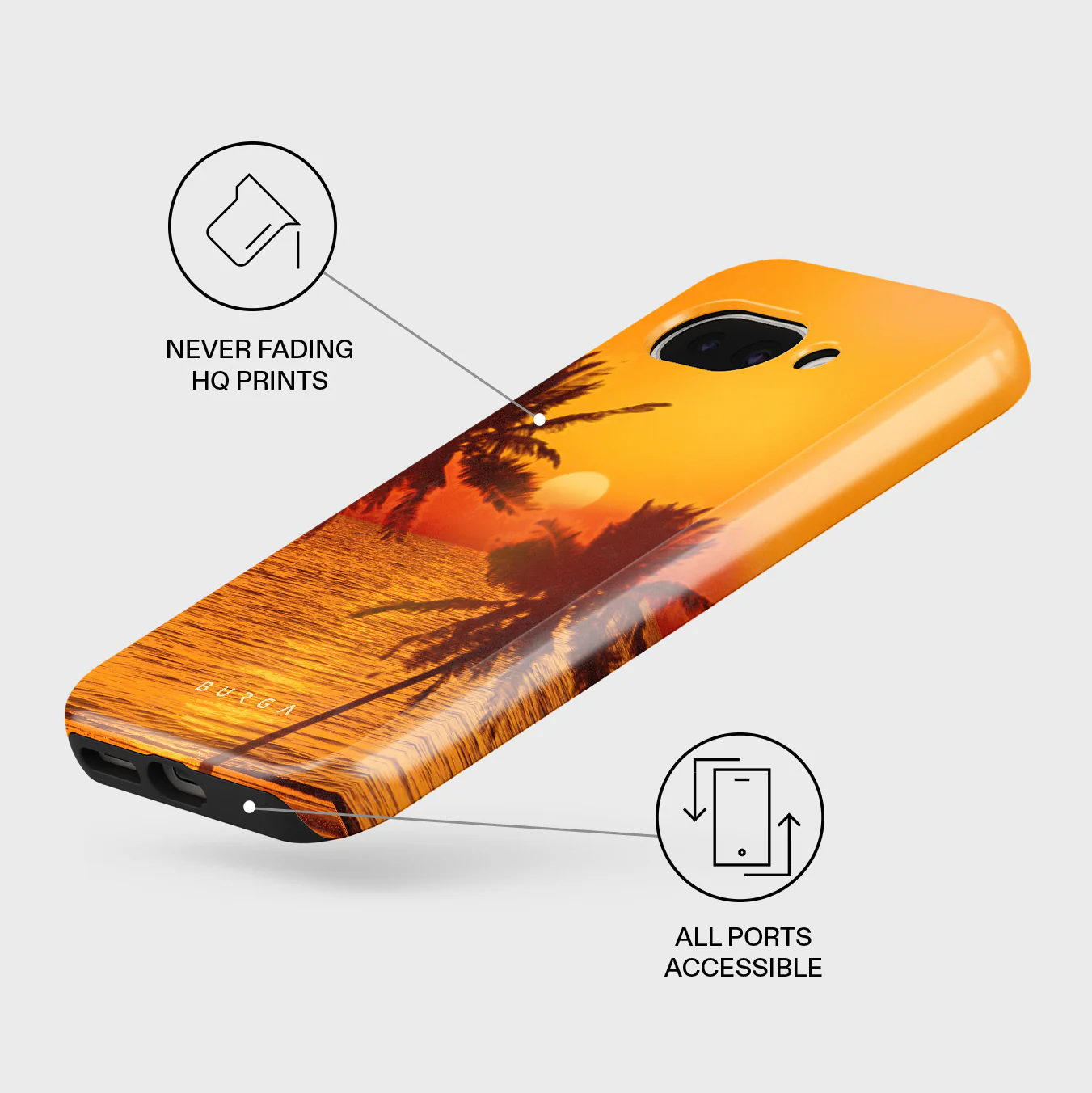 Golden Sky - Google Pixel 9a Case - Image 3