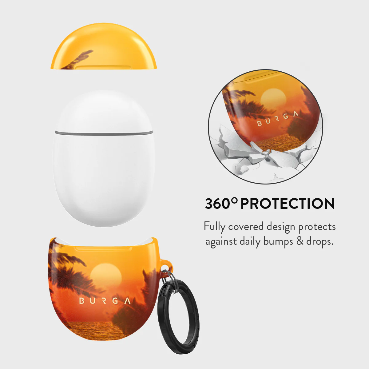 Golden Sky - Google Pixel Buds A Case - Image 2