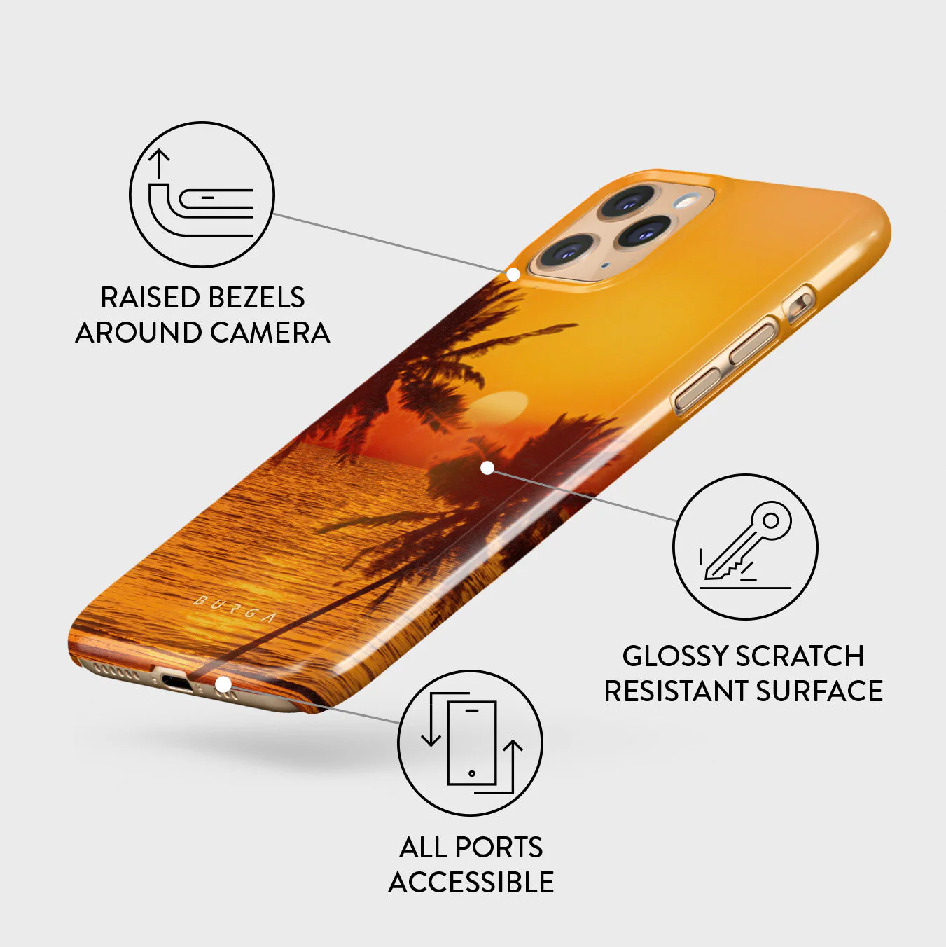Golden Sky - iPhone 11 Pro Max Case - Image 3